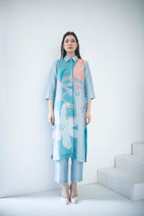 PALETTE TRANQUIL POWDER BLUE & PASTEL ORANGE