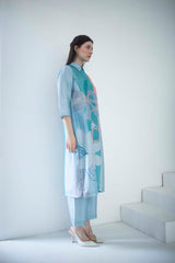 PALETTE TRANQUIL POWDER BLUE & PASTEL ORANGE