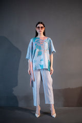 PALETTE TRANQUIL POWDER BLUE & PASTEL ORANGE