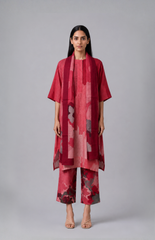 Ikat Stole Set