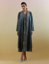 Scribe Indigo & Slate Dress (with Jacket)