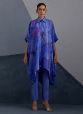 Vineyard Cobalt Blue Kurta Set