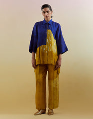 Omen Azure & Amber Co-Ord Set