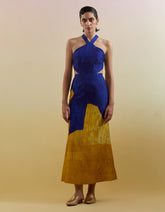 Omen Azure & Amber Dress