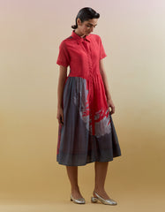 Gliss Pink & Grey Dress