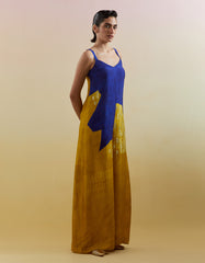 Omen Azure & Amber Jumpsuit (w/o Jacket)