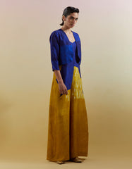 Omen Azure & Amber Jumpsuit (with Jacket)