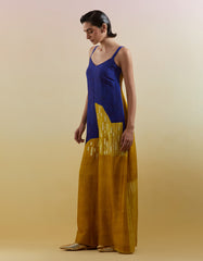 Omen Azure & Amber Jumpsuit (w/o Jacket)