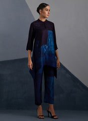 Omen Ink & Sapphire Co-Ord Set