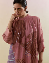 Gliss Dusty Pink Kurta Set
