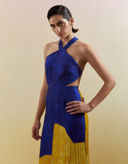 Omen Azure & Amber Dress