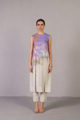 Diffuse Pastel Multicolour Kurta Set