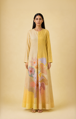 Ikat Flared Dress