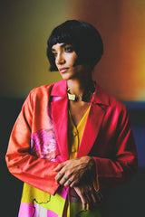 Hana Bright Pink & Yellow Co-Ord Set