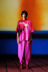 Diffuse Fuchsia Pink Co-ord Set