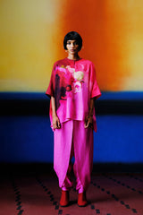 Diffuse Fuchsia Pink Co-ord Set