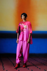 Diffuse Fuchsia Pink Co-ord Set