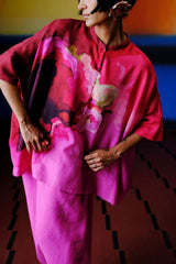 Diffuse Fuchsia Pink Co-ord Set