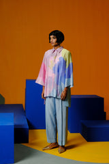 Bough Orchid Pink & Powder Blue Co-Ord Set