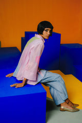 Bough Orchid Pink & Powder Blue Co-Ord Set