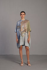 Diffuse Pastel Balloon Dress