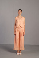 Diffuse Bright Orange & Yellow Jacket Set