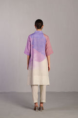 Diffuse Pastel Multicolour Kurta Set