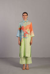 Diffuse Multicolour Kurta Set