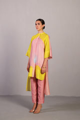 Ripple Soft Pink & Bright Yellow