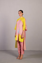Ripple Soft Pink & Bright Yellow