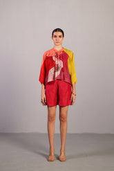 Bough Orange-Red Coord Set