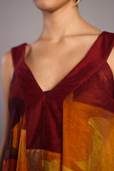 Diffuse Wine & Cream Co-Ord Set