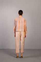 Candy Floss Soft Grey & Orange Co-Ord Set