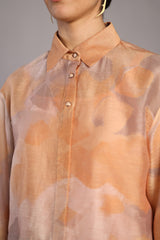 Candy Floss Soft Grey & Orange Co-Ord Set