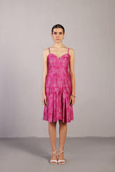Matrix Magenta Pink Dress