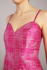 Matrix Magenta Pink Dress