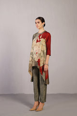 Botanica Wine & Grey Co-ord Set