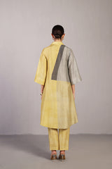Whorl Yellow & Grey Co-ord Set