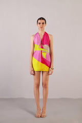 Botanica Pink & Yellow Dress