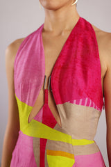 Botanica Pink & Yellow Dress