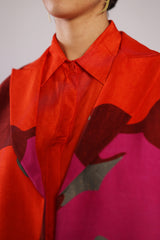 Ridge Orange & Red Co-Ord Set