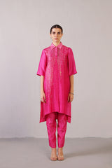 Glint Fuchsia Pink Kurta Set