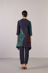 Flowna Royal Blue Kurta Set