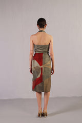 Botanica Wine & Grey Dress