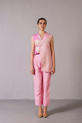 Floro Lemonade Pink Jacket Set