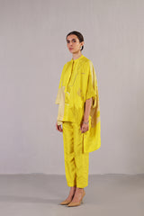 Stria Lemon Yellow Co-Ord Set