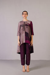 Floro Mulberry Purple Co-ord Set