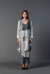 Array Irises Grey & Silver