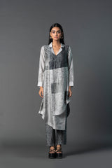 Array Irises Grey & Silver