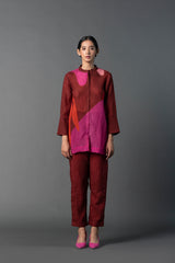 Array Plop Maroon & Pop Pink